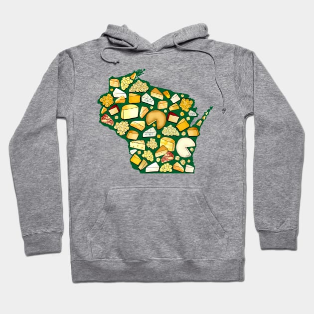 All the Wisconsin Cheese Please Hoodie by IrishViking2
